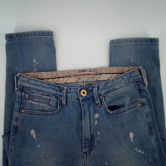 twenty8twelve Painter Stage 5 PEG Jeans as seen on Sienna Miller 25 Cotton - Picture 11 of 16